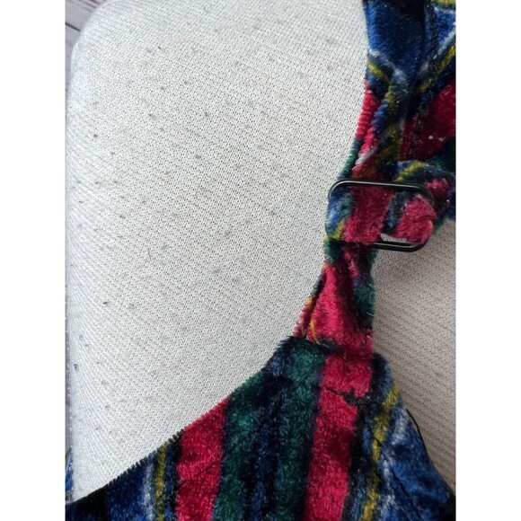 Torrid Sophie‎ Velvet Swing Cami Top 00 Plaid Holiday whimsigoth Medium Large - Picture 5 of 14